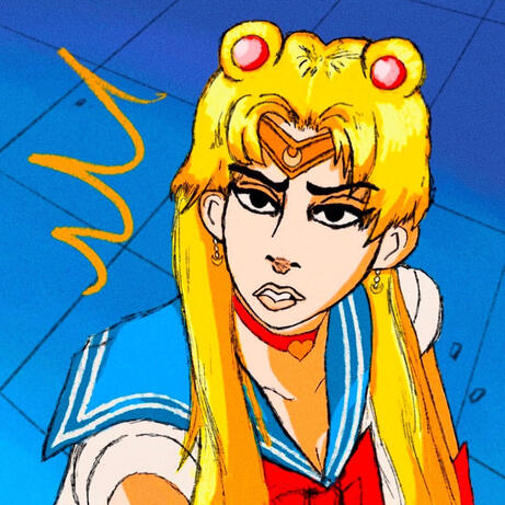 Sailor Moon Redraw Challenge Illustration
