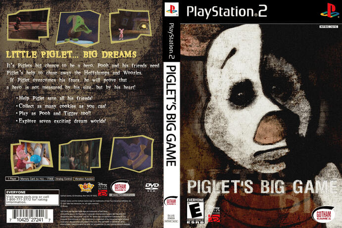 Piglets Big Game in style of Silent Hill 3