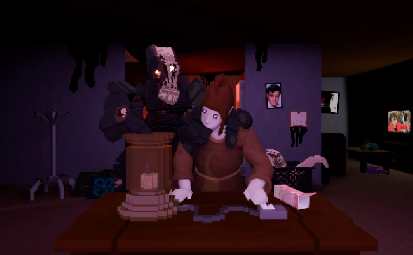 Spooky Torch (voicing as The Creature)